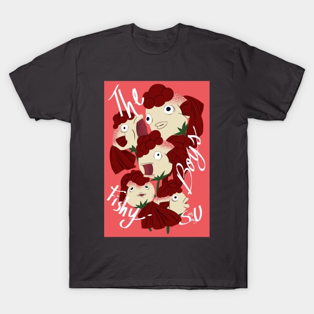 THE FISHY BOYS T-Shirt by Sagurin